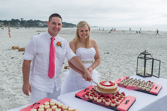 Cristy & Terrance's Carmel Beach Wedding