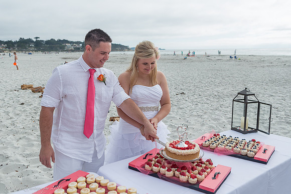 Cristy & Terrance's Carmel Beach Wedding