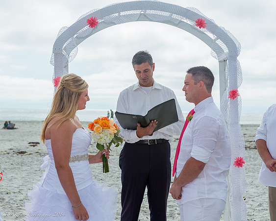 Cristy & Terrance's Carmel Beach Wedding