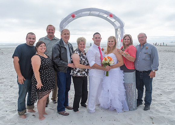 Cristy & Terrance's Carmel Beach Wedding