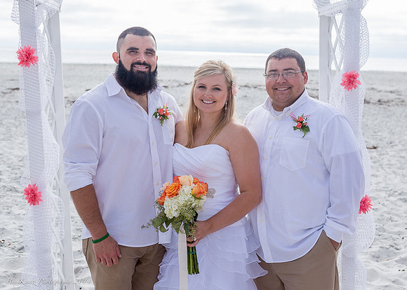 Cristy & Terrance's Carmel Beach Wedding