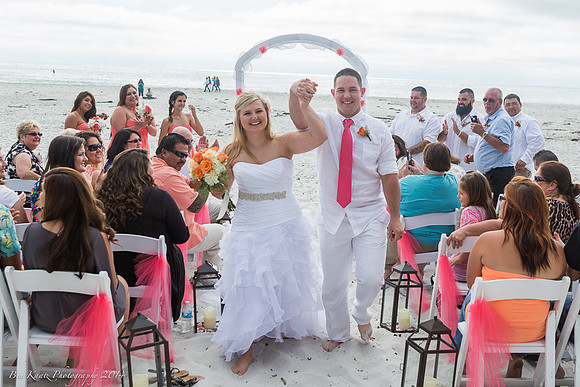 Cristy & Terrance's Carmel Beach Wedding
