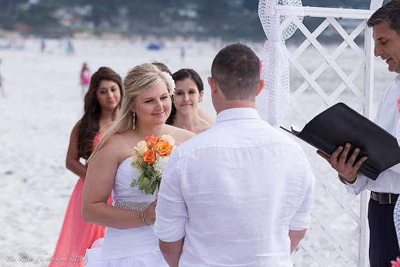 Cristy & Terrance's Carmel Beach Wedding
