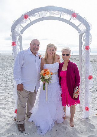 Cristy & Terrance's Carmel Beach Wedding