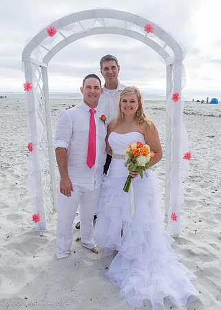 Cristy & Terrance's Carmel Beach Wedding