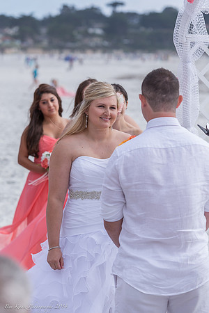 Cristy & Terrance's Carmel Beach Wedding