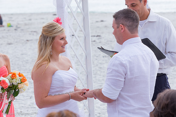 Cristy & Terrance's Carmel Beach Wedding