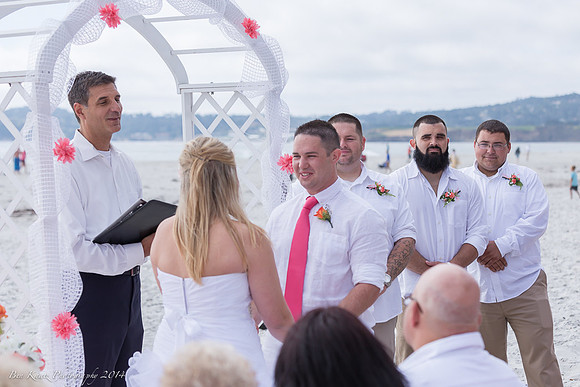 Cristy & Terrance's Carmel Beach Wedding