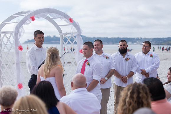 Cristy & Terrance's Carmel Beach Wedding