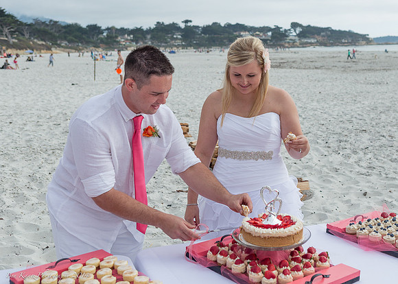 Cristy & Terrance's Carmel Beach Wedding