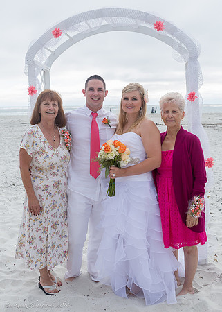 Cristy & Terrance's Carmel Beach Wedding