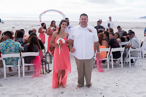 Cristy & Terrance's Carmel Beach Wedding