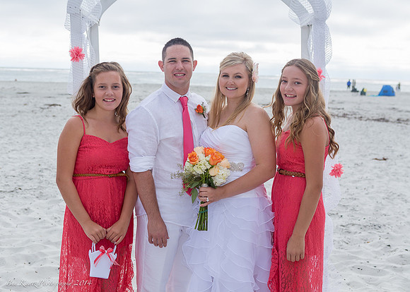 Cristy & Terrance's Carmel Beach Wedding