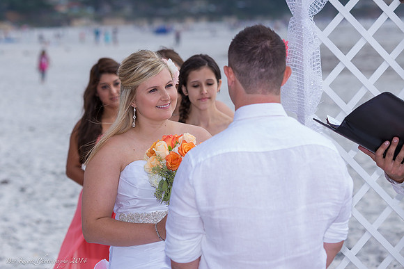 Cristy & Terrance's Carmel Beach Wedding