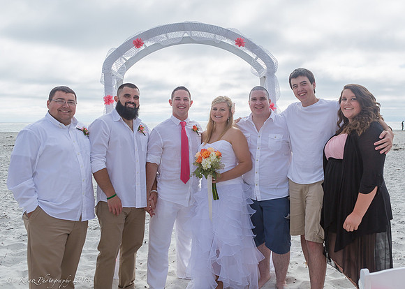 Cristy & Terrance's Carmel Beach Wedding