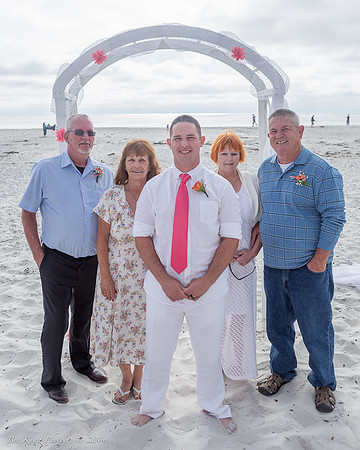 Cristy & Terrance's Carmel Beach Wedding