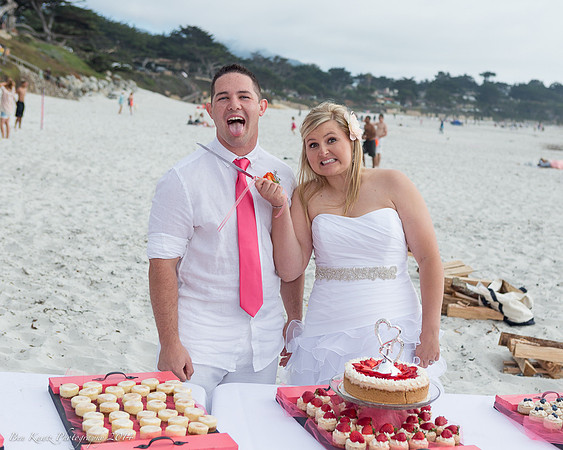 Cristy & Terrance's Carmel Beach Wedding