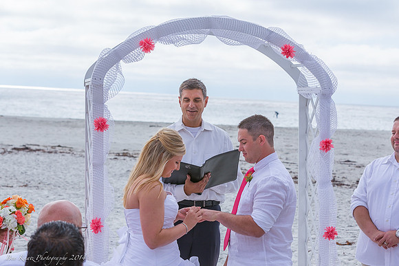 Cristy & Terrance's Carmel Beach Wedding