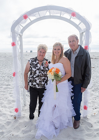 Cristy & Terrance's Carmel Beach Wedding
