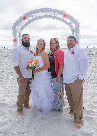 Cristy & Terrance's Carmel Beach Wedding