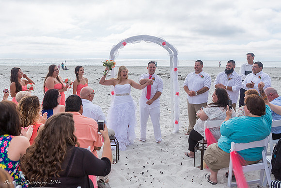 Cristy & Terrance's Carmel Beach Wedding