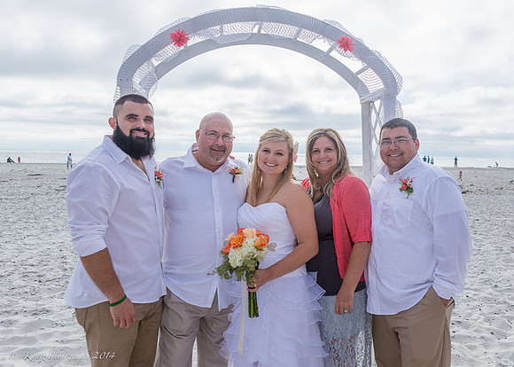 Cristy & Terrance's Carmel Beach Wedding