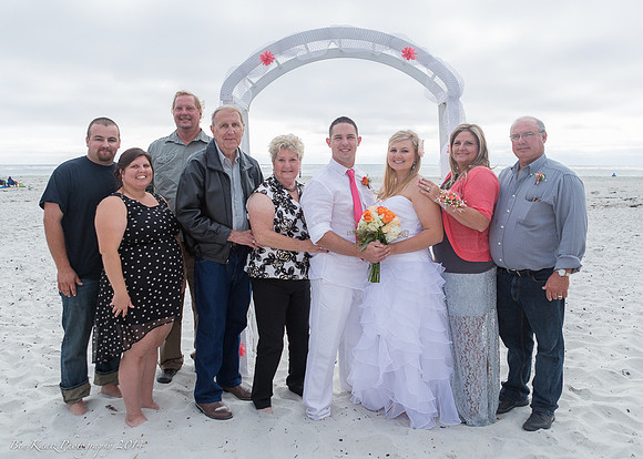 Cristy & Terrance's Carmel Beach Wedding
