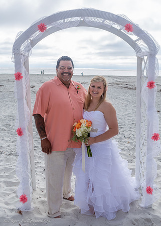 Cristy & Terrance's Carmel Beach Wedding