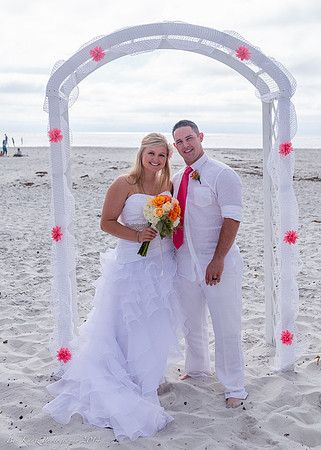 Cristy & Terrance's Carmel Beach Wedding