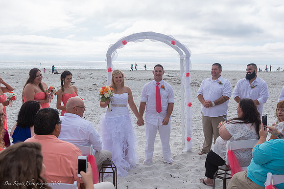 Cristy & Terrance's Carmel Beach Wedding