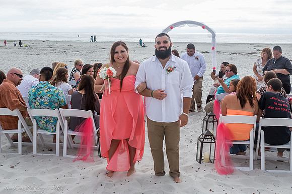 Cristy & Terrance's Carmel Beach Wedding