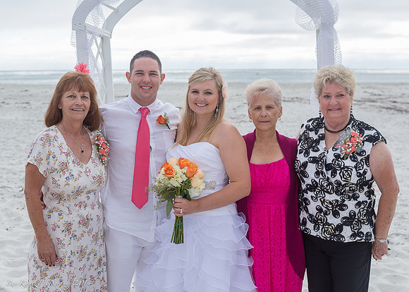 Cristy & Terrance's Carmel Beach Wedding