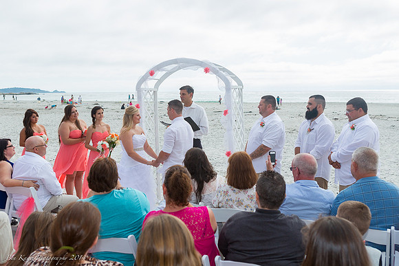 Cristy & Terrance's Carmel Beach Wedding