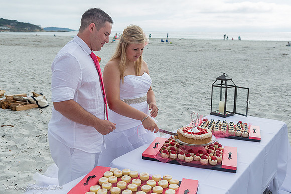 Cristy & Terrance's Carmel Beach Wedding