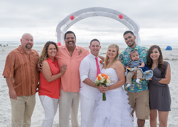 Cristy & Terrance's Carmel Beach Wedding