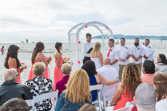 Cristy & Terrance's Carmel Beach Wedding