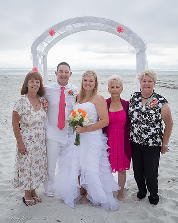 Cristy & Terrance's Carmel Beach Wedding