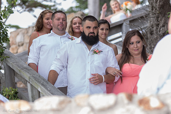 Cristy & Terrance's Carmel Beach Wedding