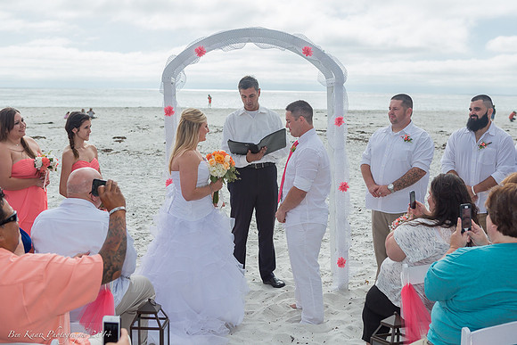 Cristy & Terrance's Carmel Beach Wedding