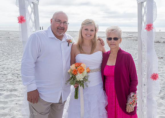 Cristy & Terrance's Carmel Beach Wedding