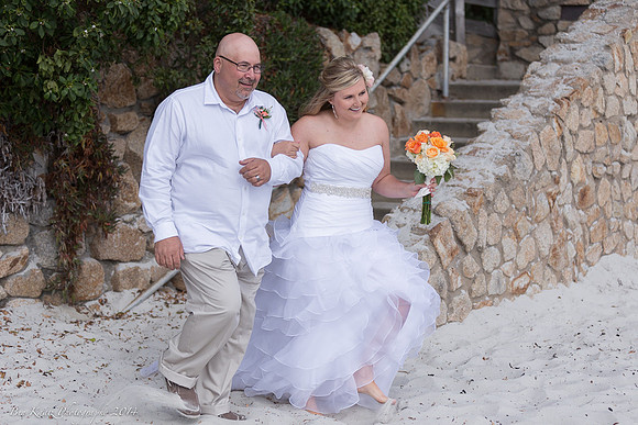 Cristy & Terrance's Carmel Beach Wedding