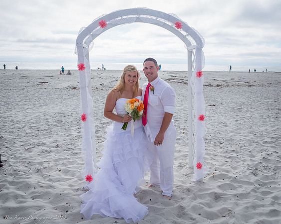 Cristy & Terrance's Carmel Beach Wedding