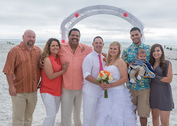 Cristy & Terrance's Carmel Beach Wedding