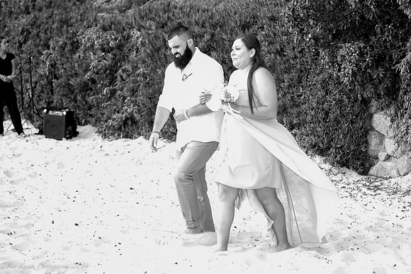 Cristy & Terrance's Carmel Beach Wedding
