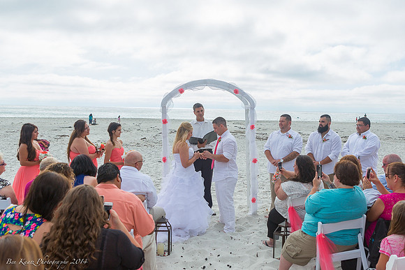 Cristy & Terrance's Carmel Beach Wedding