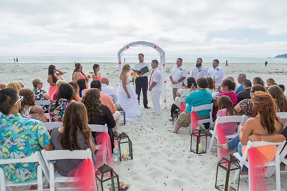 Cristy & Terrance's Carmel Beach Wedding