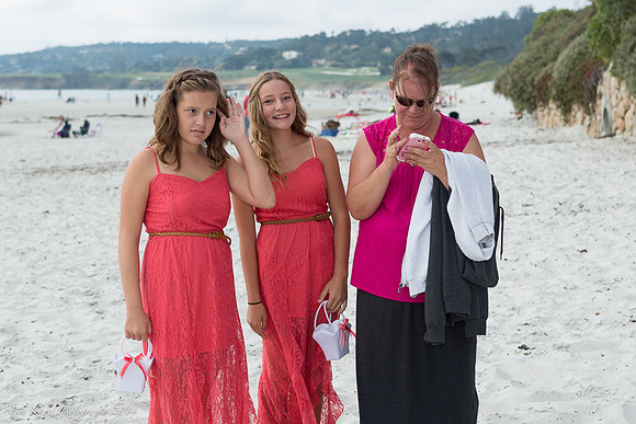 Cristy & Terrance's Carmel Beach Wedding