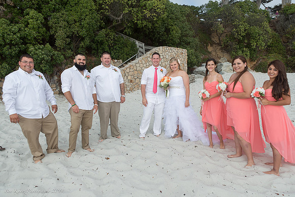 Cristy & Terrance's Carmel Beach Wedding