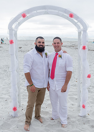 Cristy & Terrance's Carmel Beach Wedding