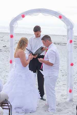 Cristy & Terrance's Carmel Beach Wedding